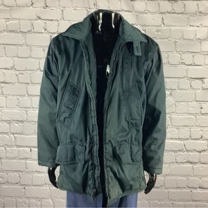 1990's Vintage Blue Parka Jacket | Unisex